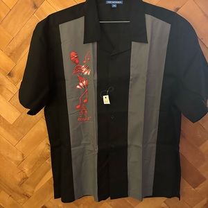 Button down shirts, various sizes, the artist, ugly hands,